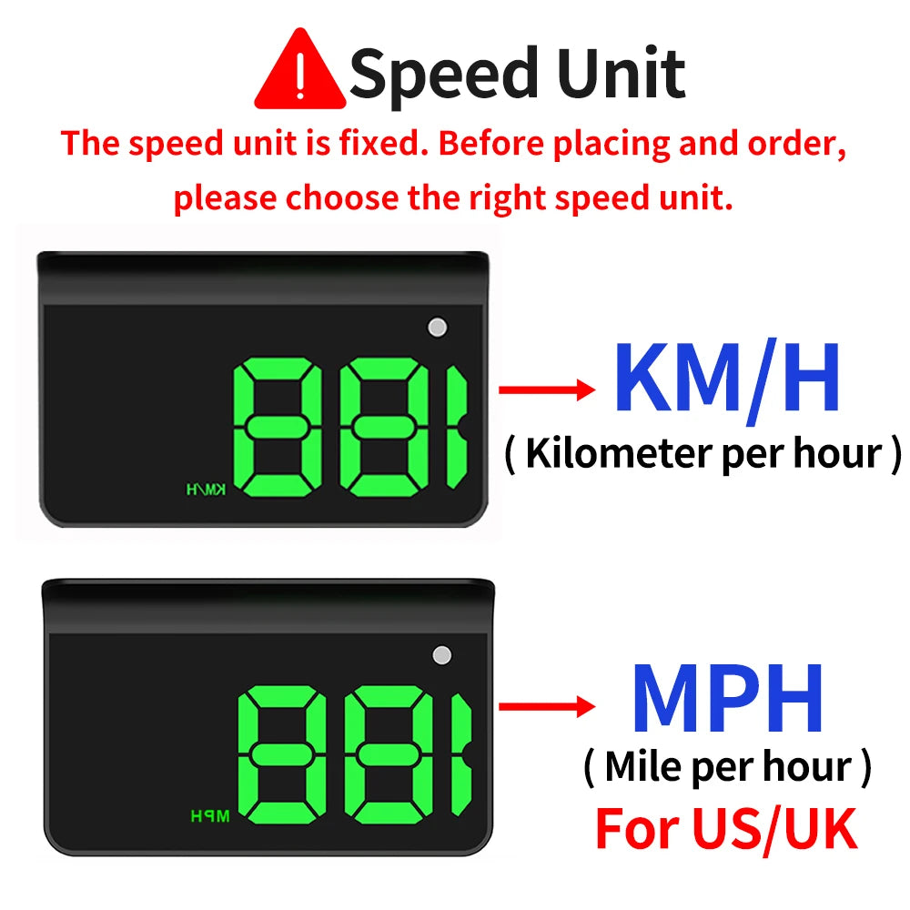 GPS Head-Up Display (HUD)
