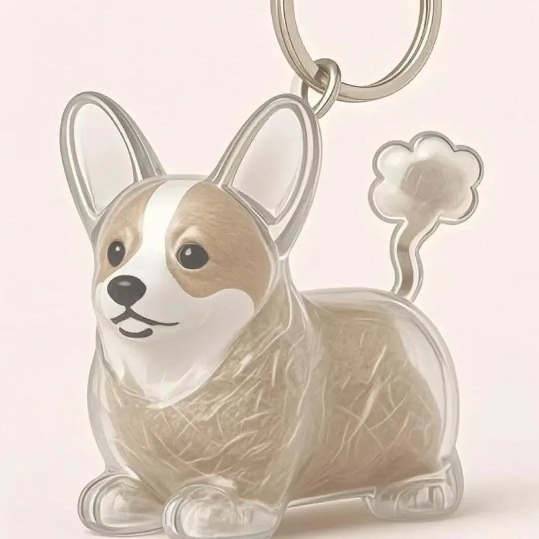 Pet Memorial Keepsake Keychain