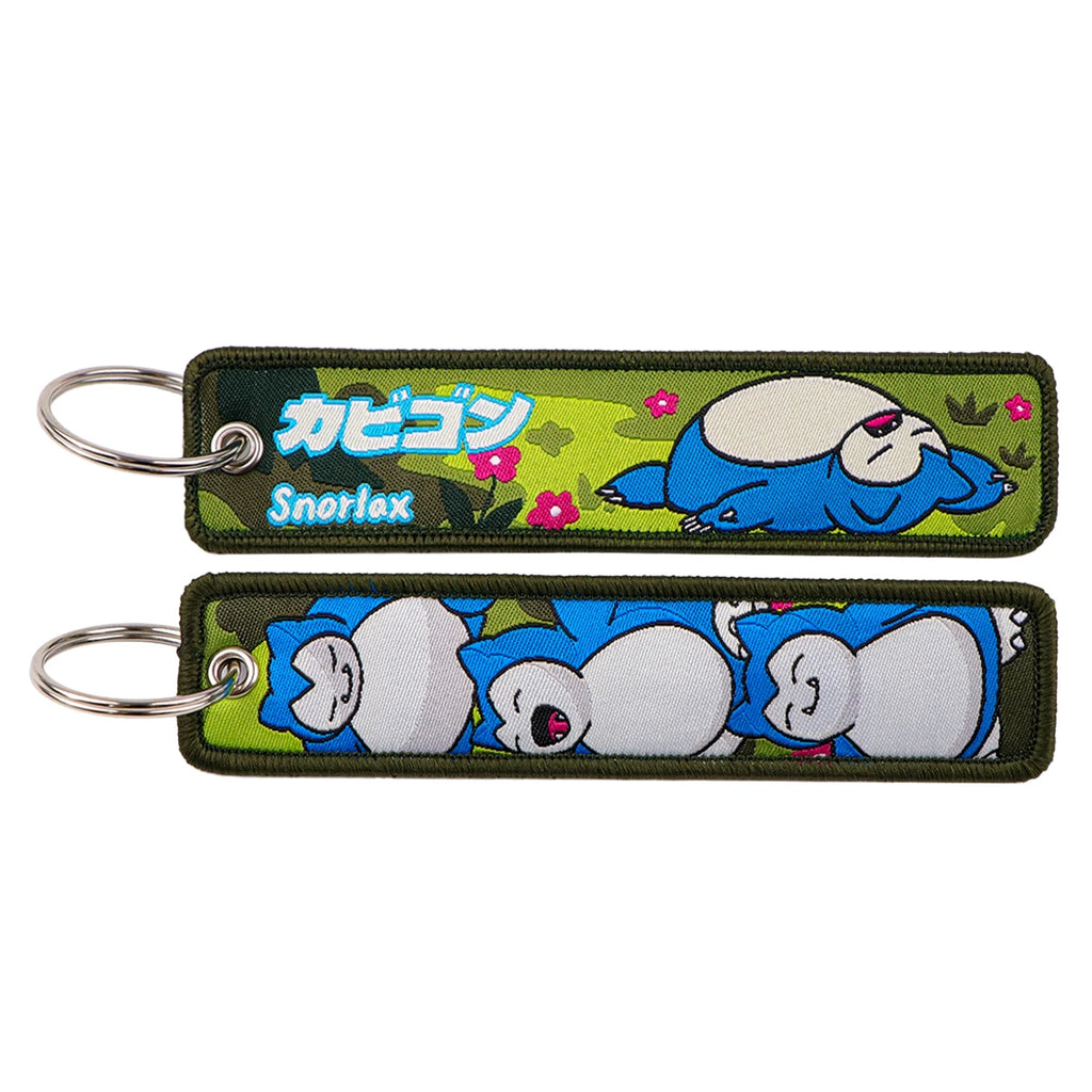 Anime Monster Embroidered Keychain
