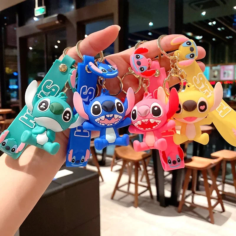 Disney Character Plush Keychain