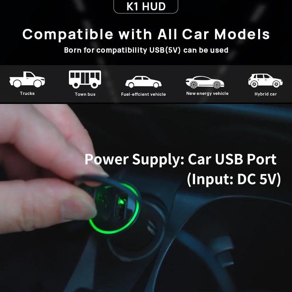 GPS Head-Up Display (HUD)