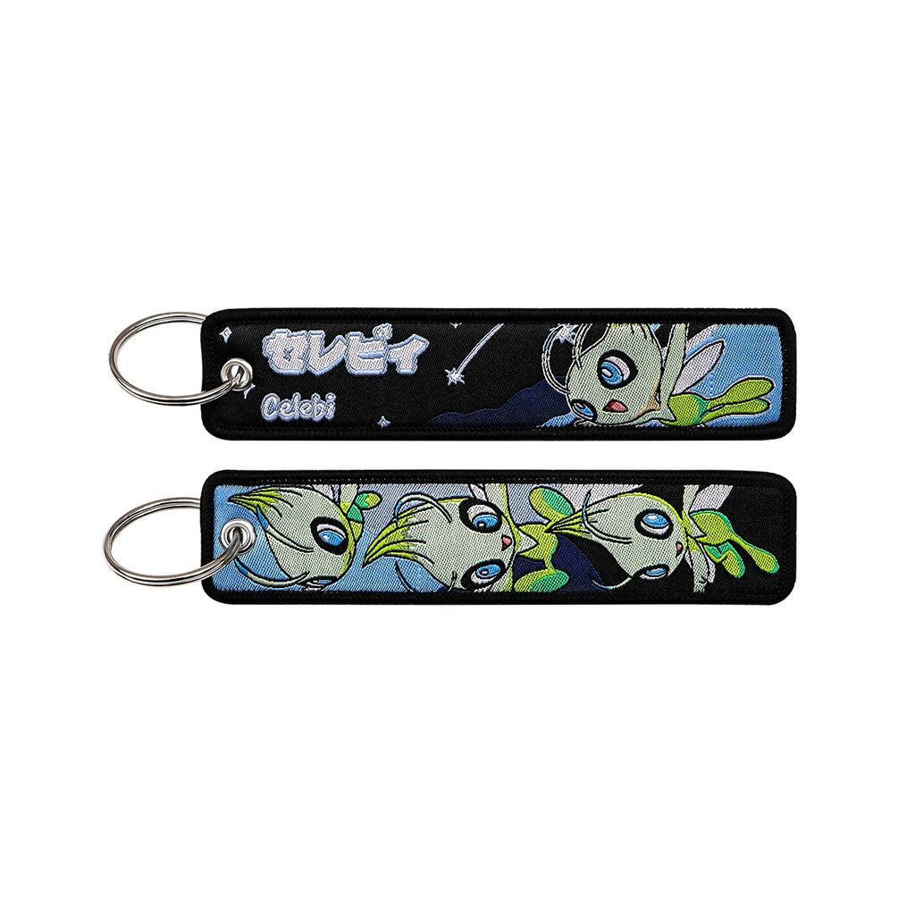 Anime Monster Embroidered Keychain