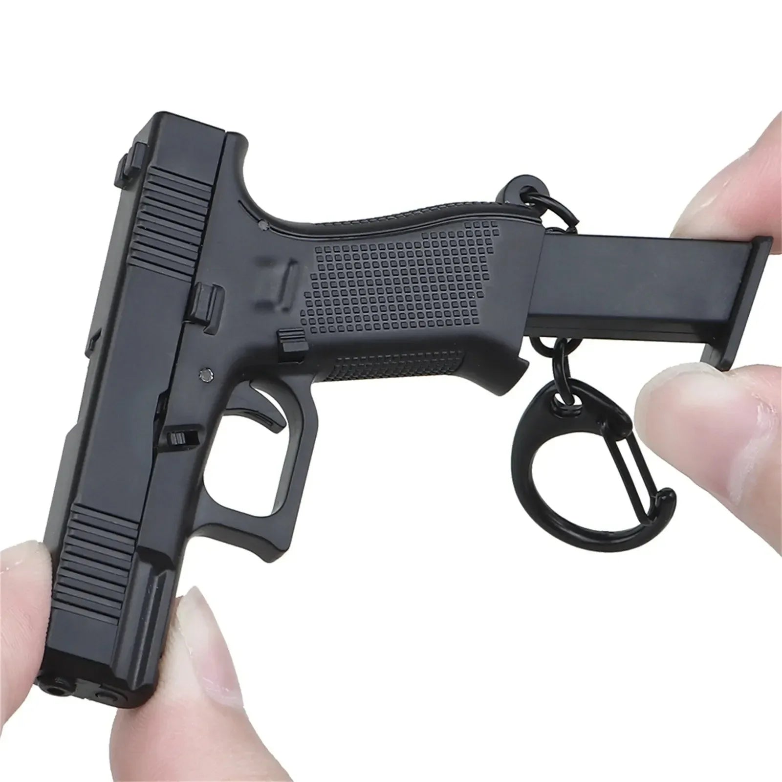 Tactical Pistol Model Keychain
