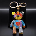 Crystal Bear Keychain