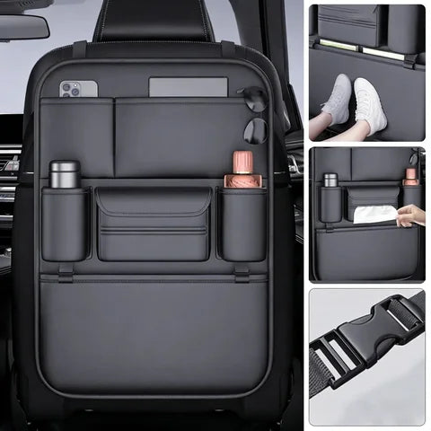 6-Pocket Car Backseat Storage Organizer