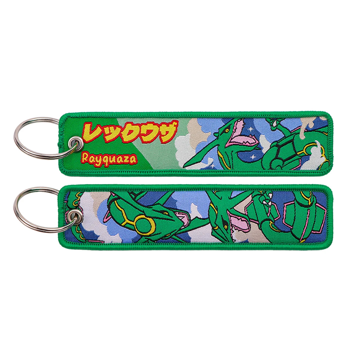 Anime Monster Embroidered Keychain