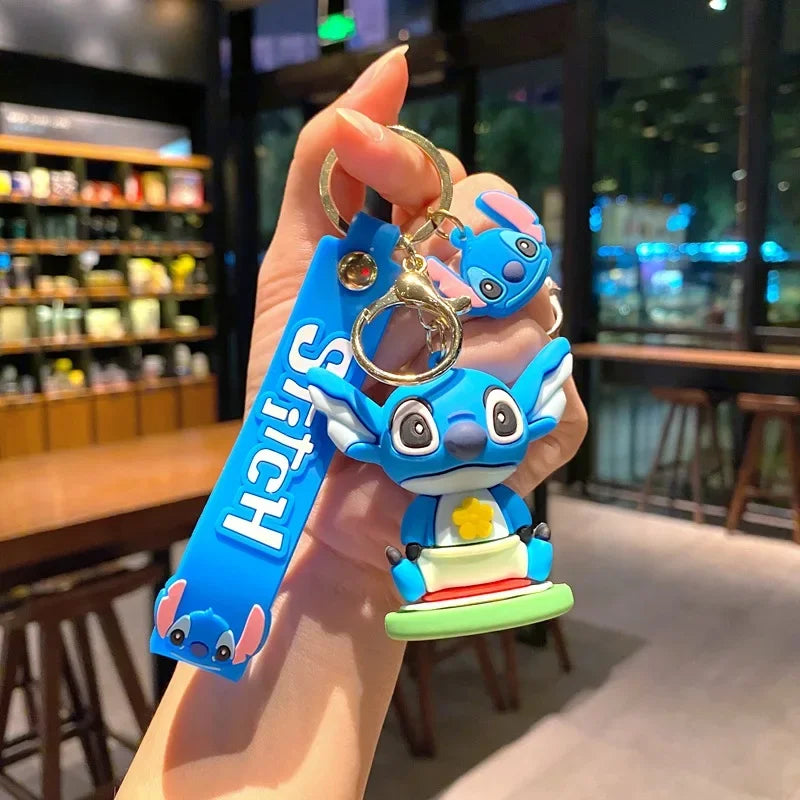 Disney Character Plush Keychain