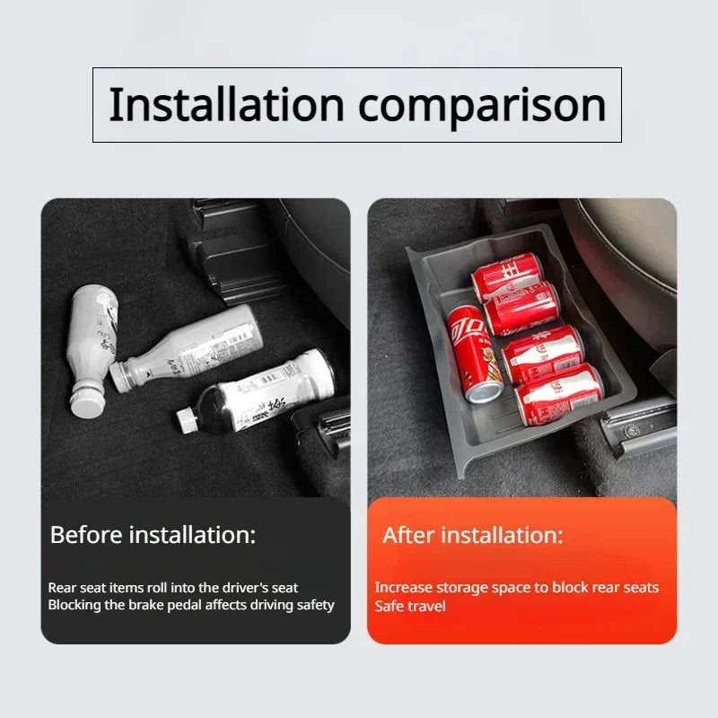 Tesla Model Y Under-Seat Storage Drawer