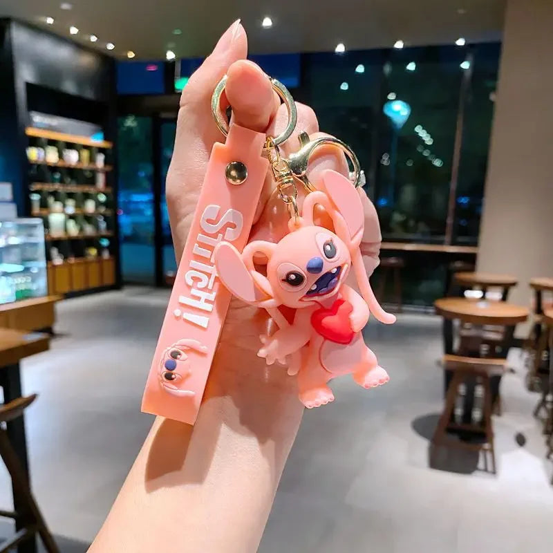 Disney Character Plush Keychain