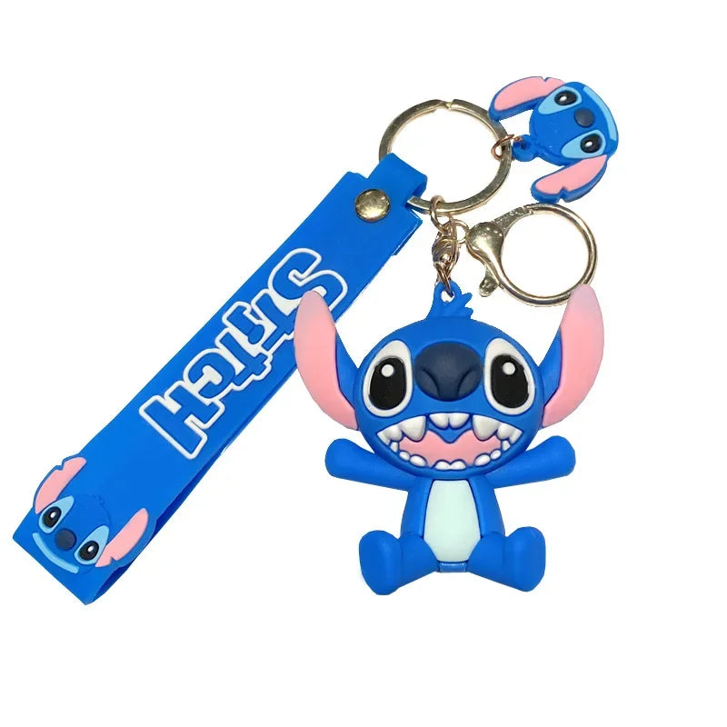 Disney Character Plush Keychain