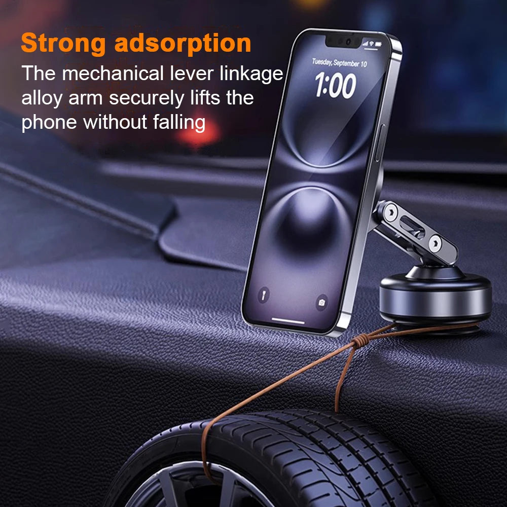 Vacuum Suction Phone Mount (360° Rotating)
