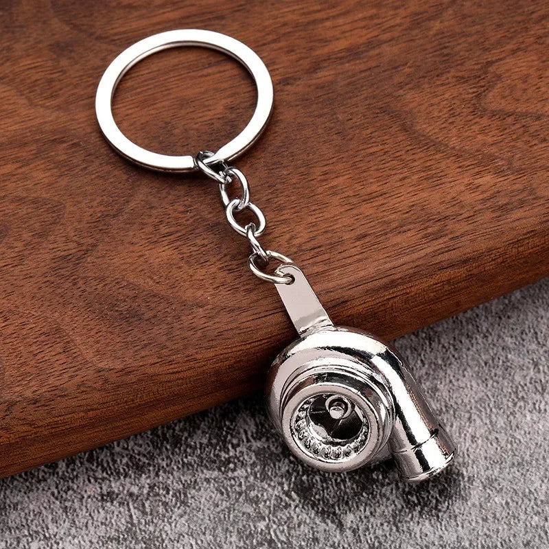 Gearbox & Turbo Car Keychain