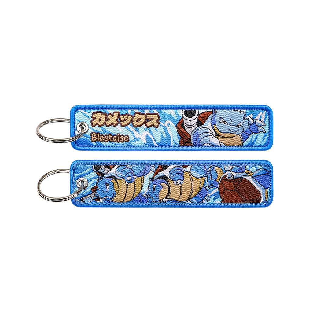 Anime Monster Embroidered Keychain