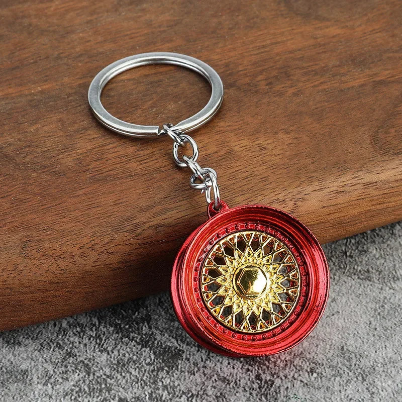 Gearbox & Turbo Car Keychain