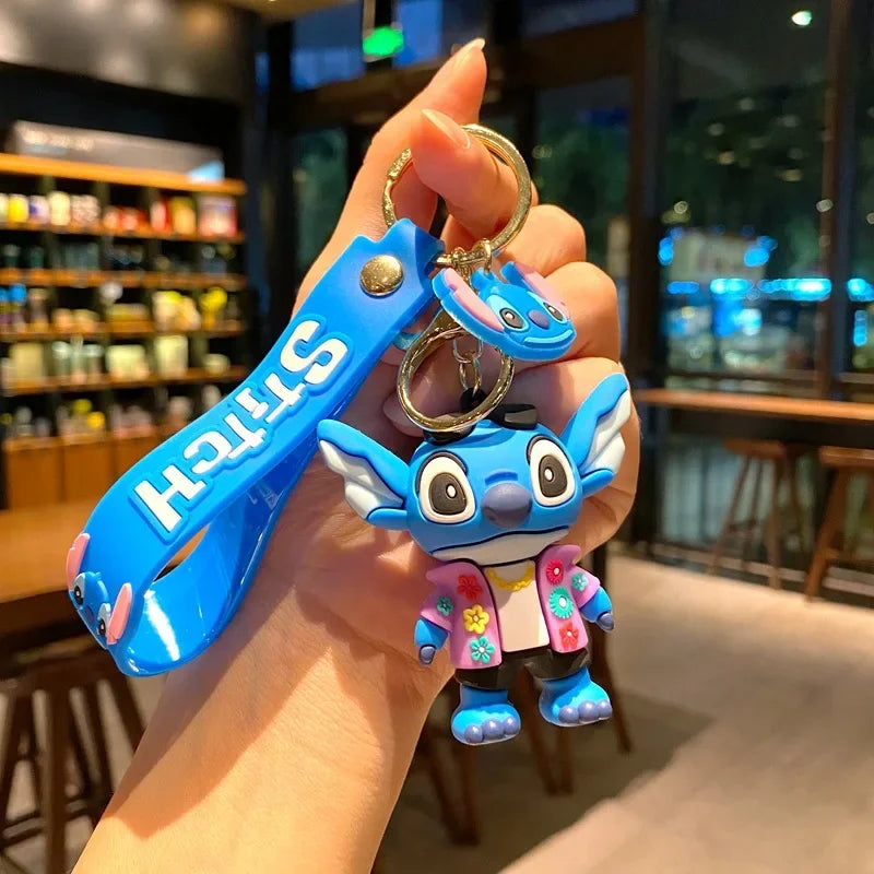 Disney Character Plush Keychain