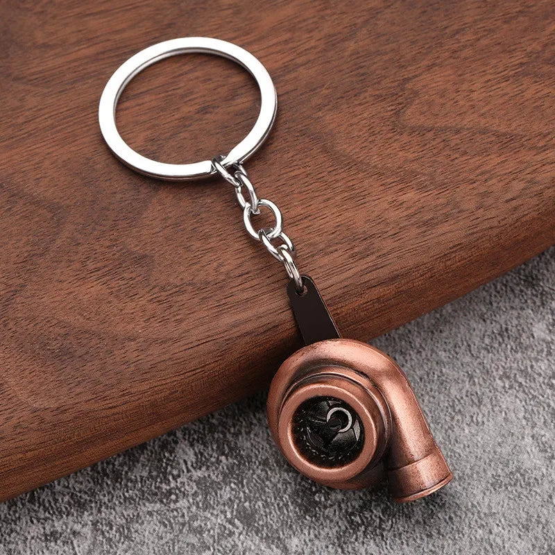 Gearbox & Turbo Car Keychain