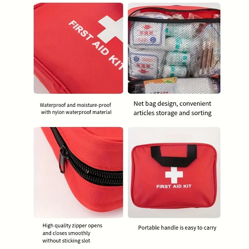 184-Piece Car First Aid Kit