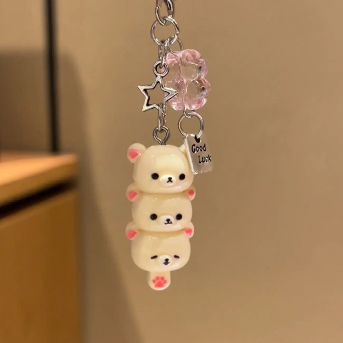 Rilakkuma Plush Keychain