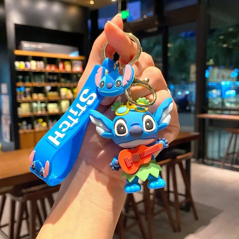 Disney Character Plush Keychain
