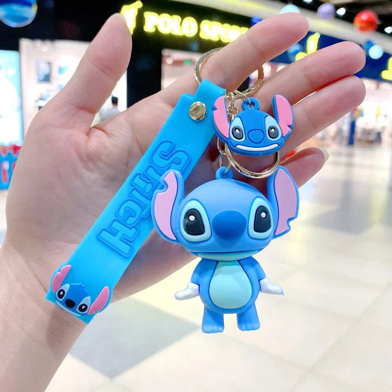 Disney Character Plush Keychain