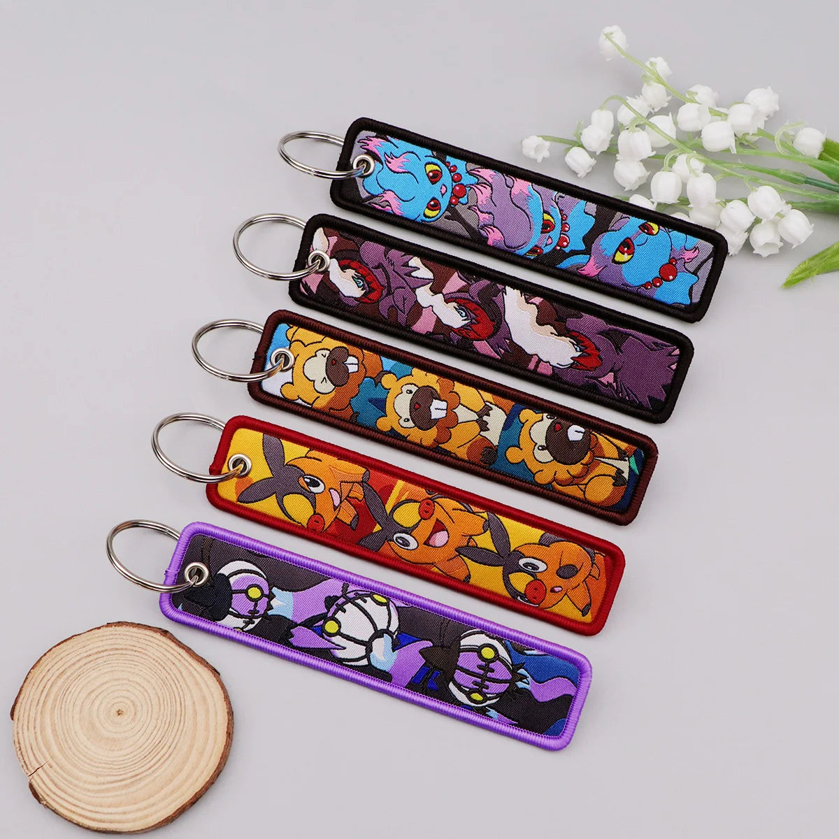 Anime Cartoon Animal Keychain
