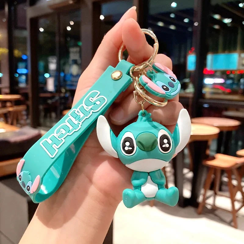 Disney Character Plush Keychain