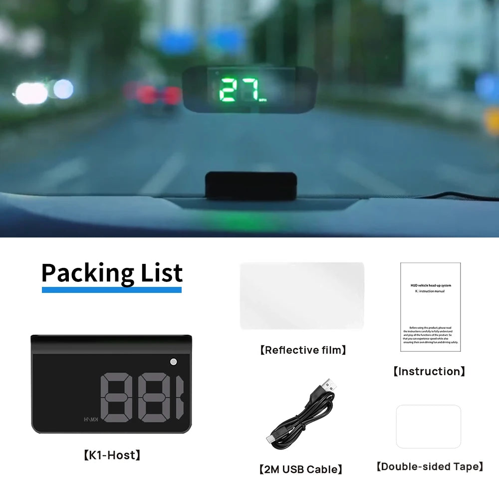 GPS Head-Up Display (HUD)