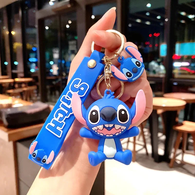 Disney Character Plush Keychain