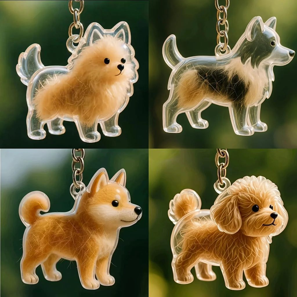 Pet Memorial Keepsake Keychain