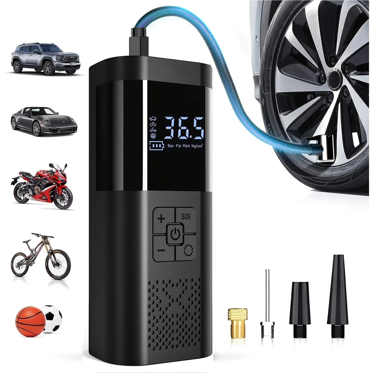 Cordless Tire Inflator (150 PSI)