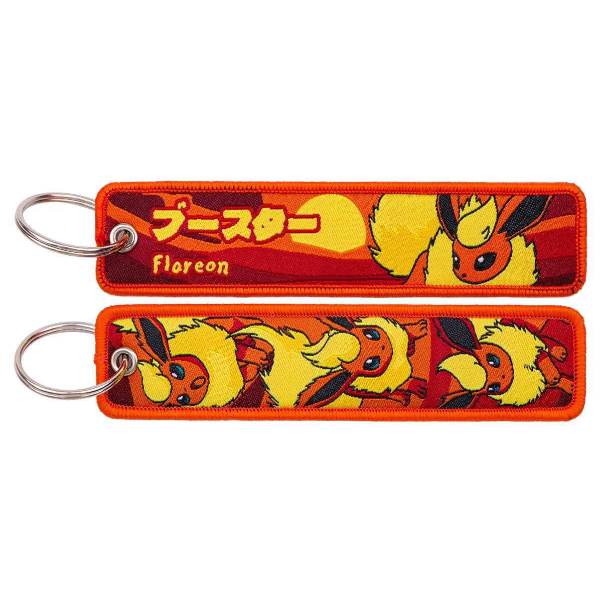 Anime Monster Embroidered Keychain