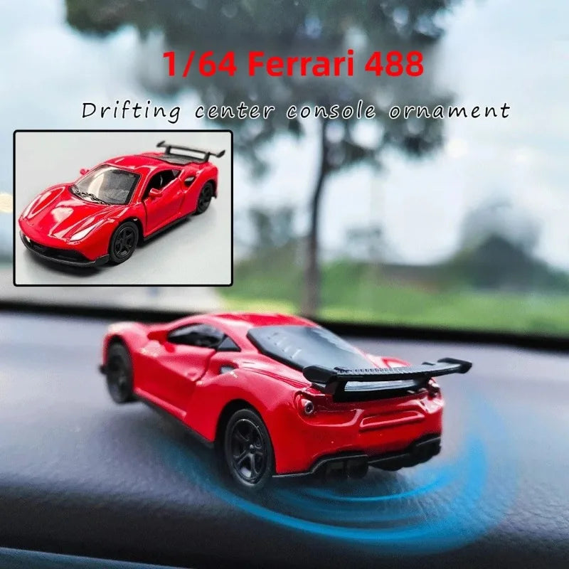 Drift car ornament colour options
