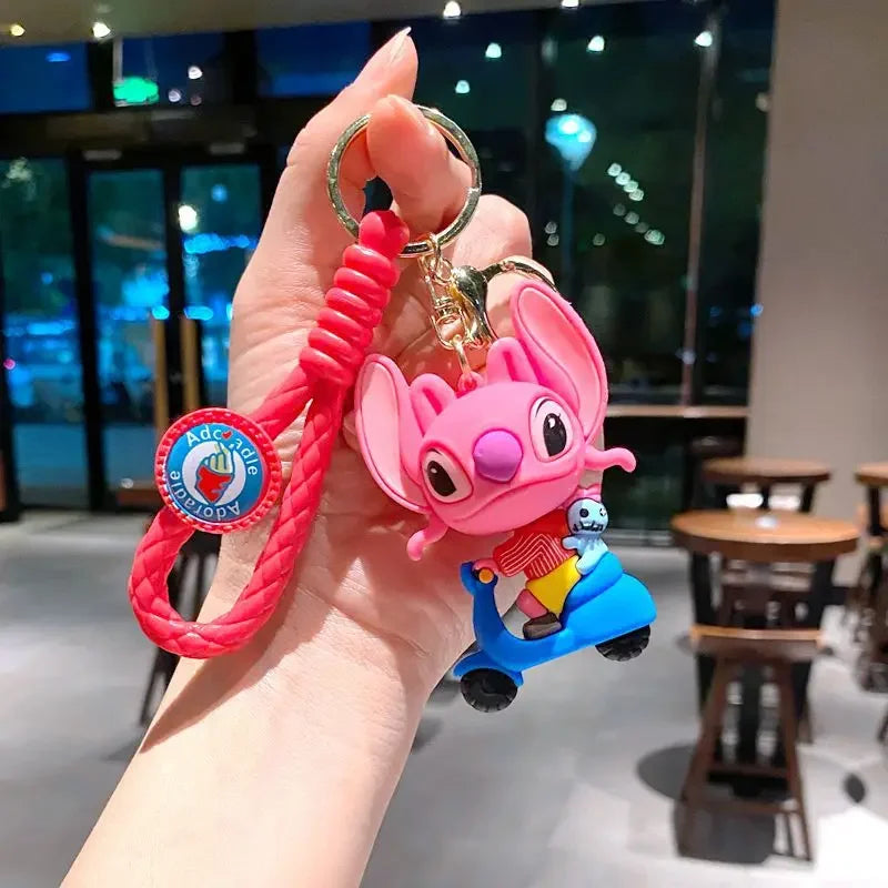 Disney Character Plush Keychain