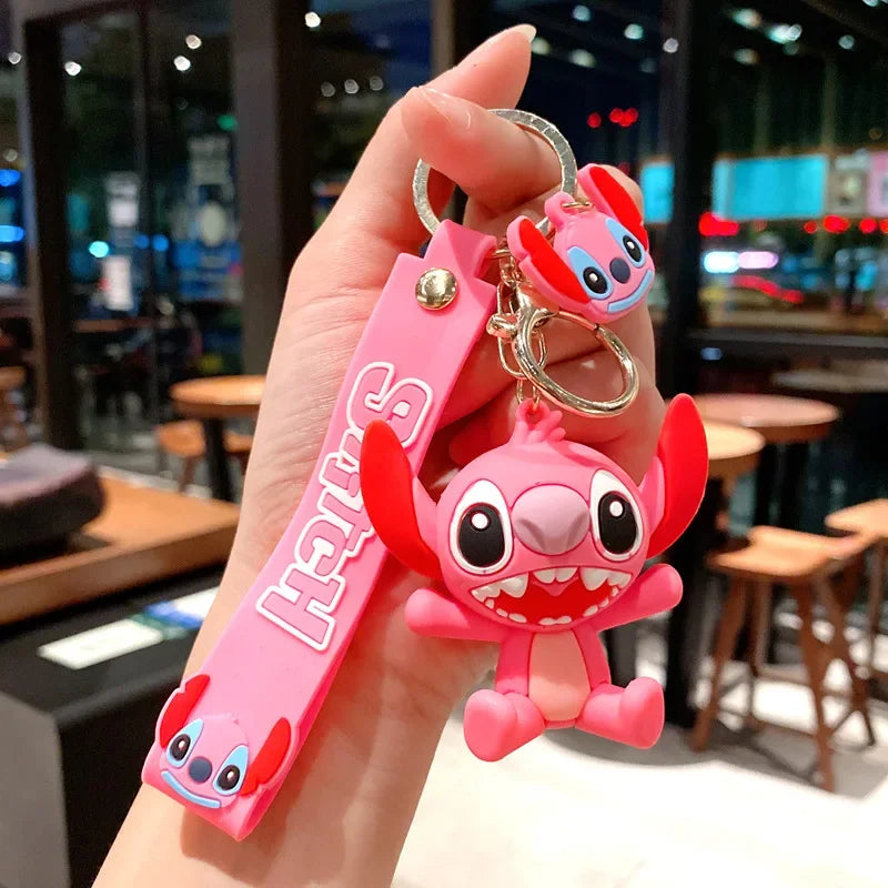 Disney Character Plush Keychain