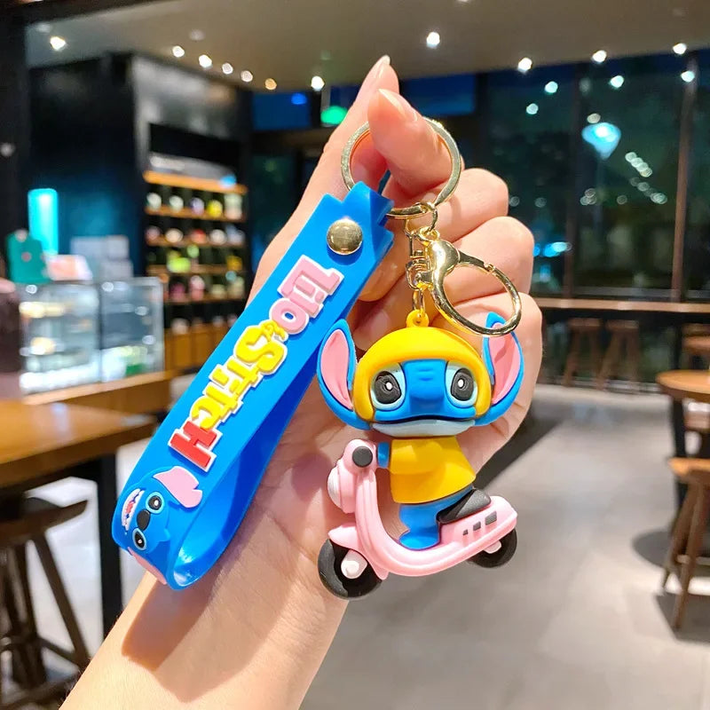 Disney Character Plush Keychain
