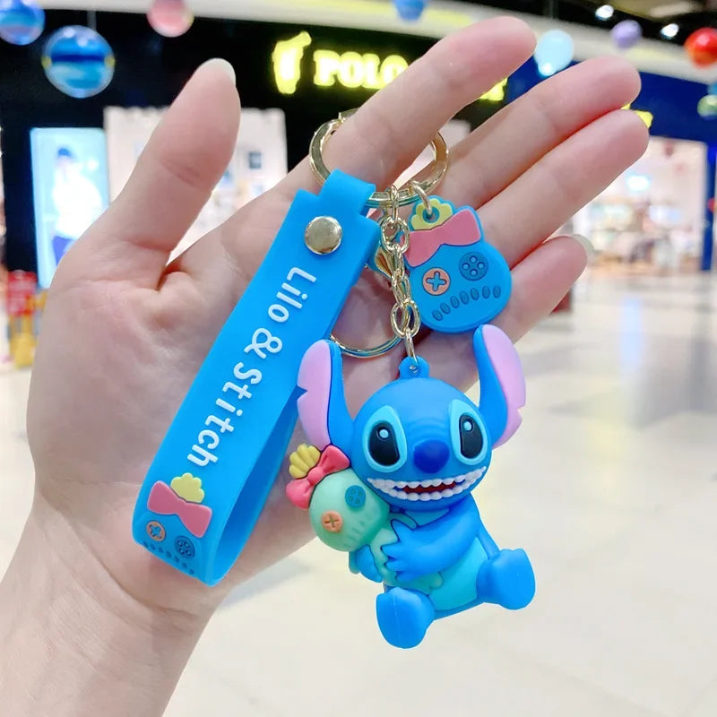 Disney Character Plush Keychain