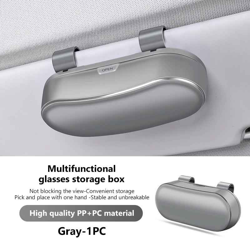 Car Sun Visor Sunglasses Case