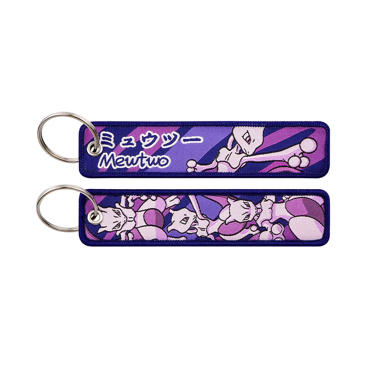 Anime Monster Embroidered Keychain