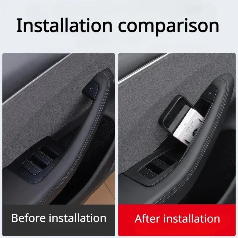 Tesla Model 3 / Y Door Handle Storage Tray (4-Pack)