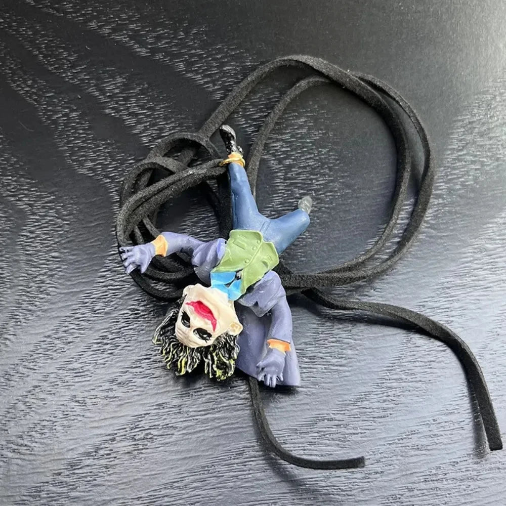 Mirror charm hanging in car