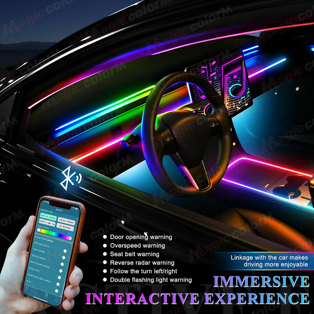 18-in-1 RGB Ambient Light Kit (App + Bluetooth)