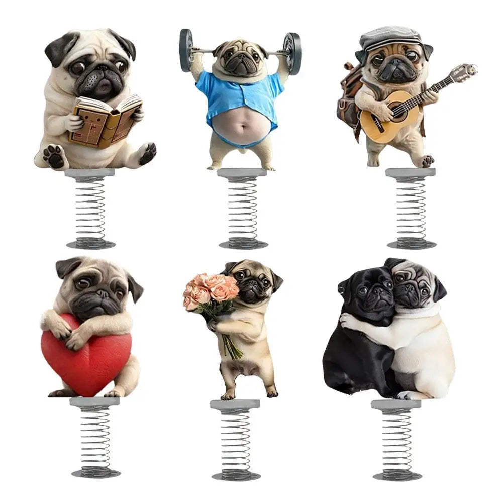Shaking-head dog design options
