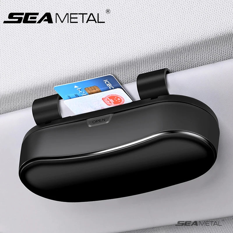 Car Sun Visor Sunglasses Case