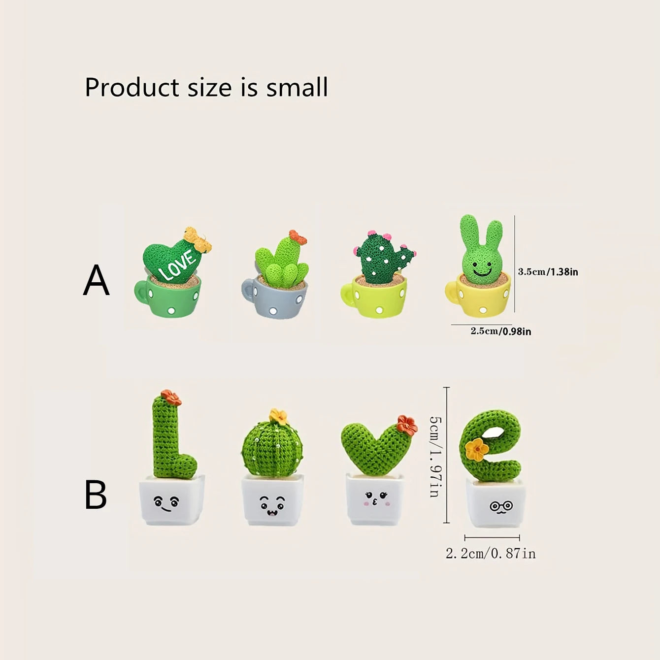 Mini Succulent Set (4-Piece)