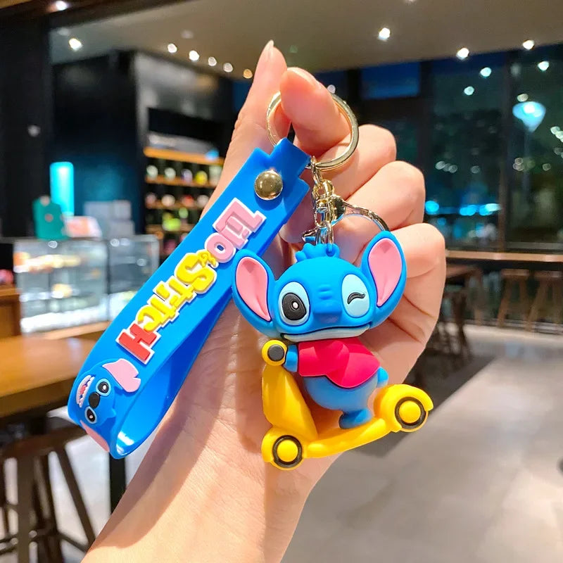 Disney Character Plush Keychain