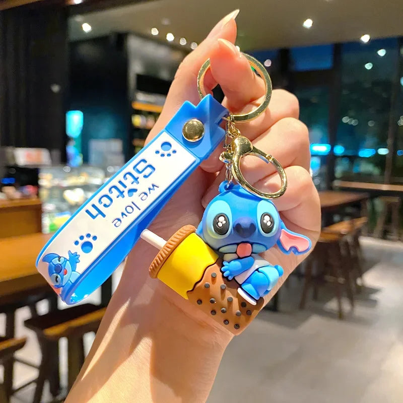 Disney Character Plush Keychain