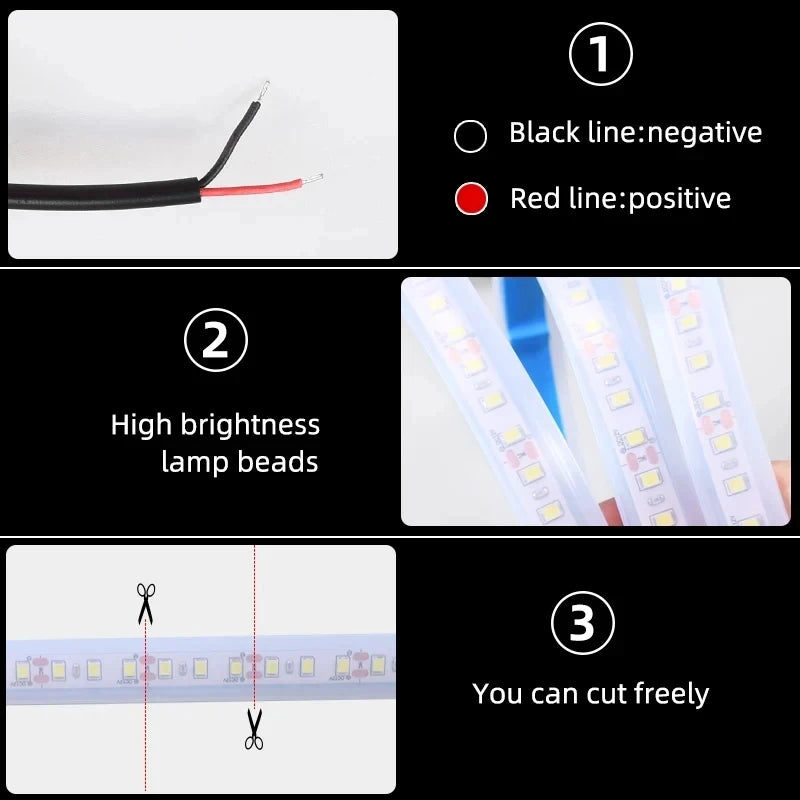LED Hood Light Strip (150cm, DRL)