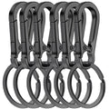 Carabiner Clip Keychain Set (6-Pack)