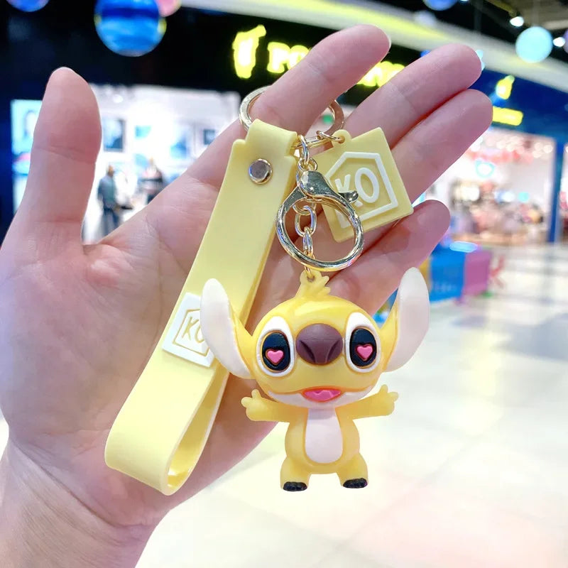 Disney Character Plush Keychain