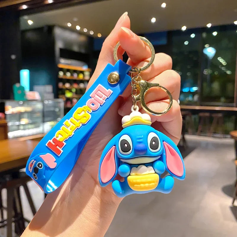 Disney Character Plush Keychain